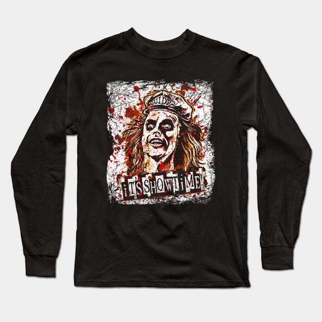 Classic Photo Halloween Logo Movie Quotes Long Sleeve T-Shirt by Black Demon Bear